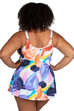 Art A La Rue Delacroix Swim Dress