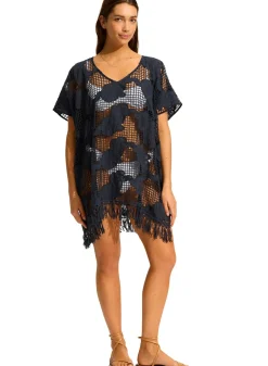 Beach Edit Mesh Kaftan