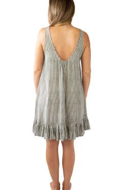 Bella Beach Dress Stripes