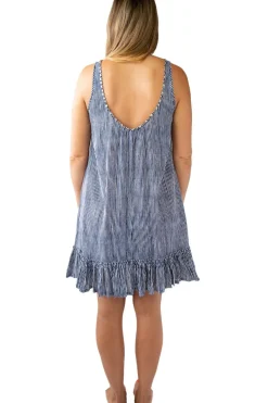 Bella Beach Dress Stripes