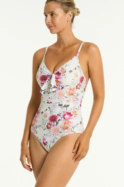 Belle Tie Front DD/E Cup One Piece