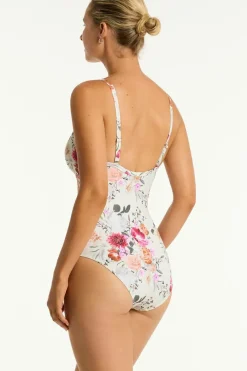 Belle Tie Front DD/E Cup One Piece