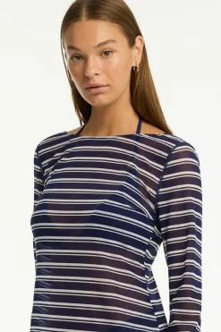Biarritz Mesh Long Dress