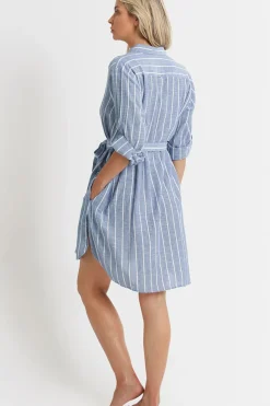 Chains Button Through Dress