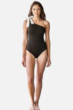 Classic One Shoulder One Piece