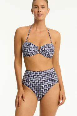 Coast Panelled High Waist Pant