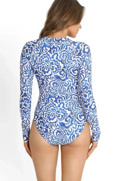 Corfu Gathered Pocket Seasport One Piece