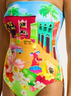 Cuba Bandeau One Piece
