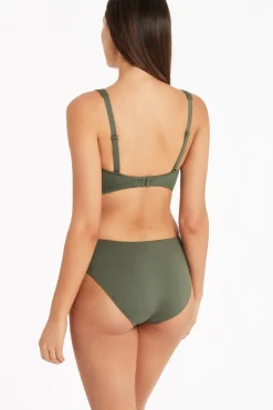 Essentials Cross Front Multifit Bra Top