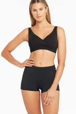 Essentials Cross Front Multifit Bra Top
