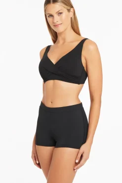 Essentials Cross Front Multifit Bra Top
