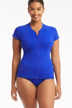 Essentials Short Sleeve Multifit Rash Vest