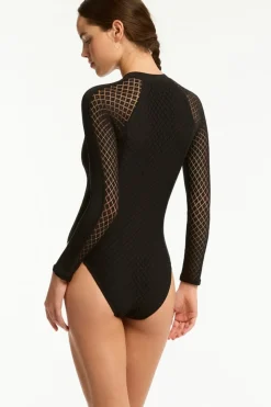 India Hicks Lace Surf Suit