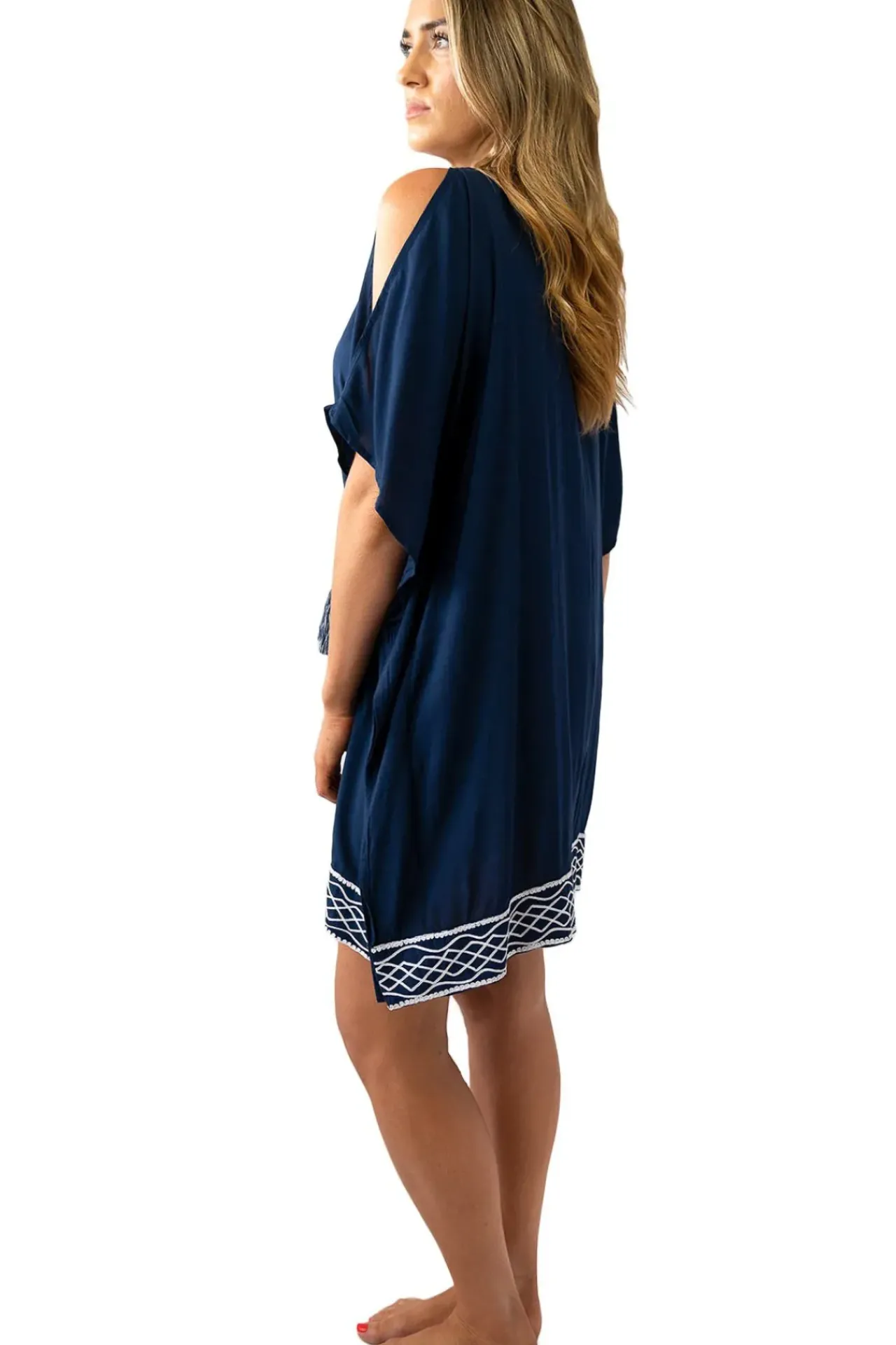 Lacey Embroidered Kaftan