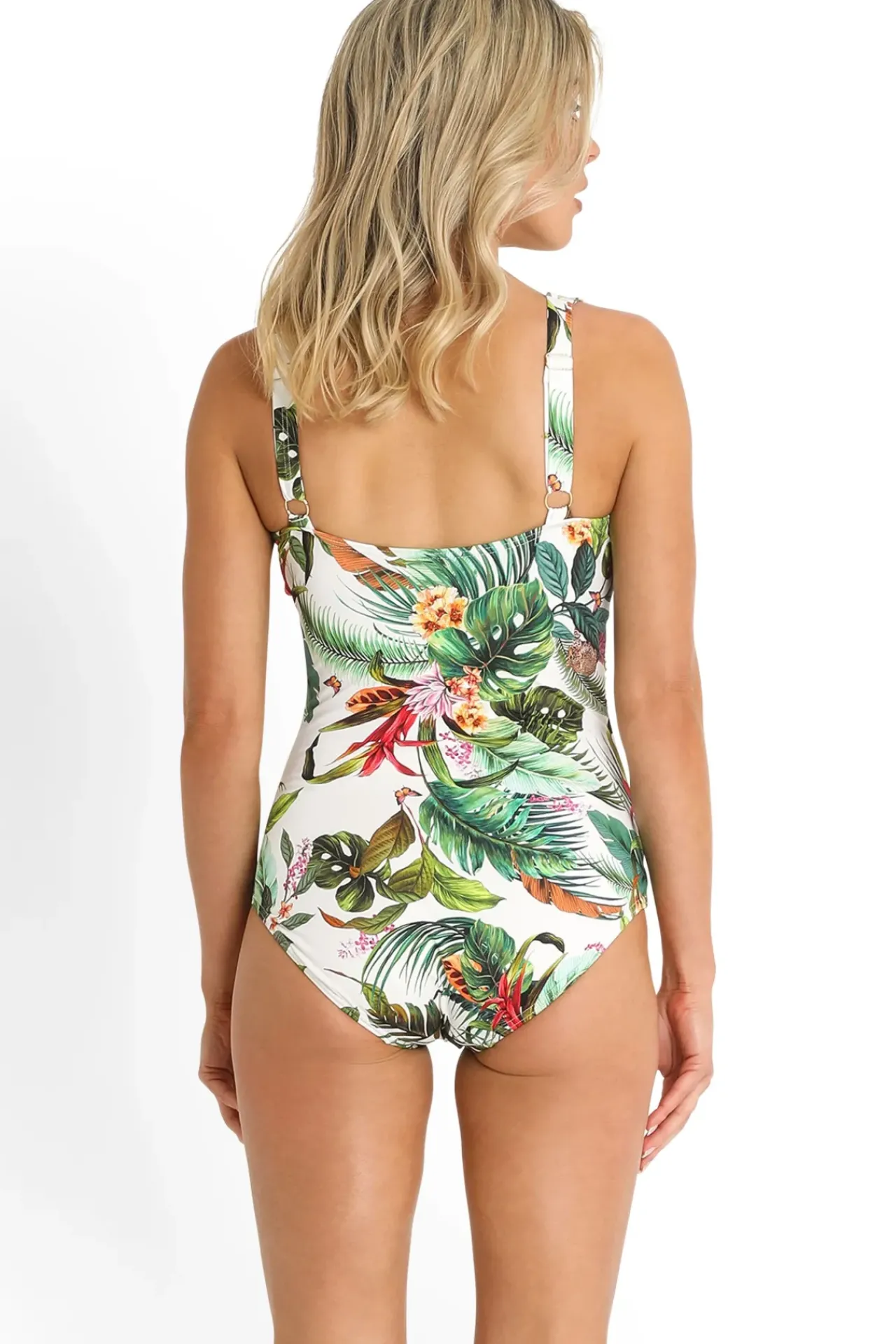 Meka DD/E Mesh Frill One Piece