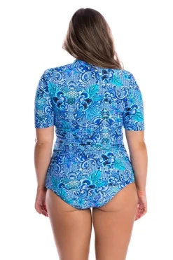 Mermaid Short Sleeve Rash Vest