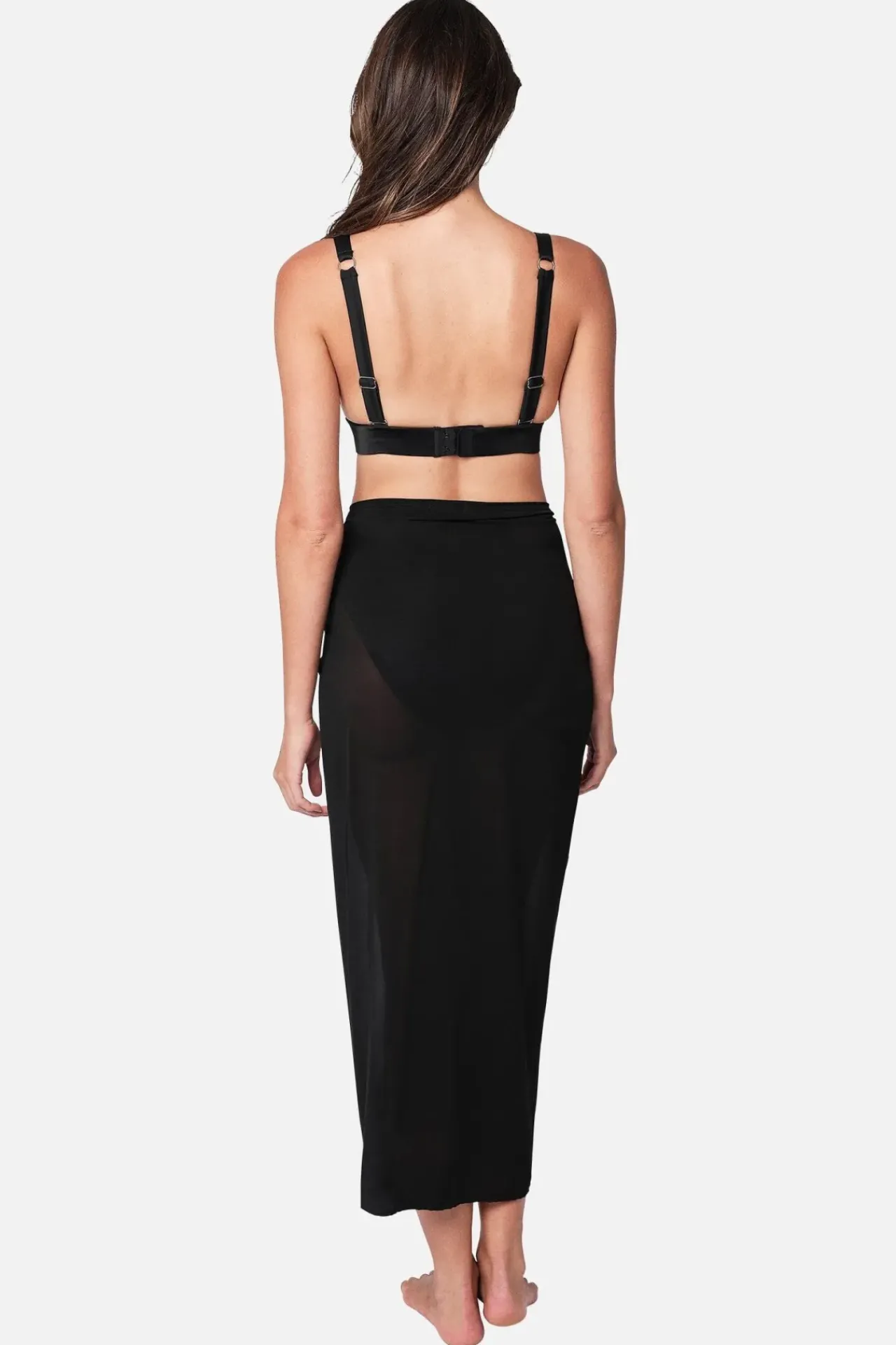 Mesh Sarong Midi