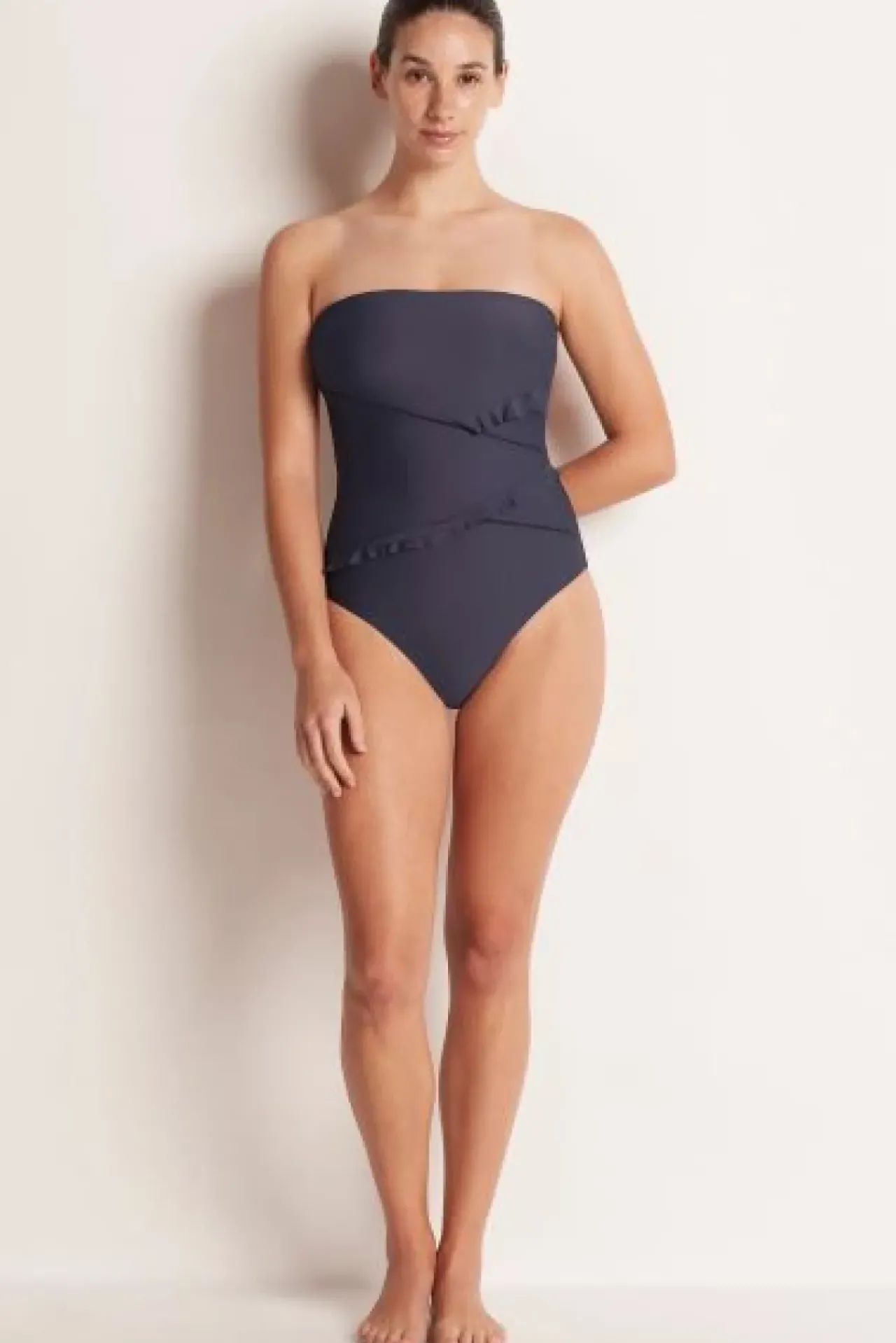 ML Spliced Bandeau Maillot