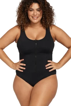 Natare Fuseli Chlorine Resistant Zip One Piece