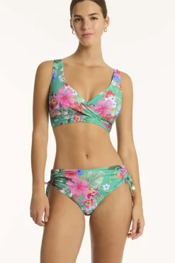 Pacifico Cross Front Multifit Bra Top