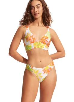 Palm Springs Ruched Side Retro