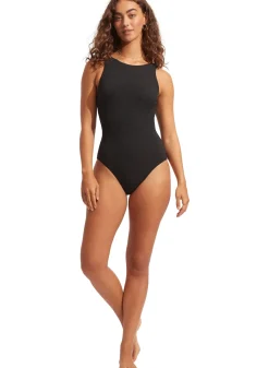 Sea Dive High Neck Maillot