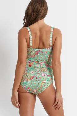 Seville DD/E Twist Ruched One Piece