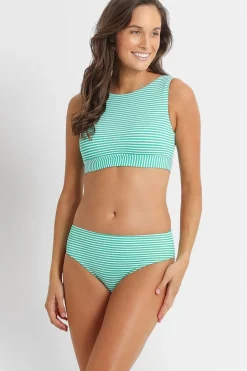 Summer Surf Mastectomy Crop
