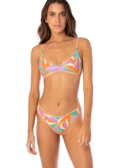 Vibrant Apricot Liberties Bralette